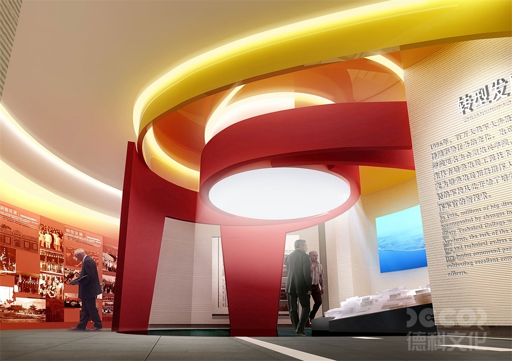 黨政展廳設計中的展示效果應如何營造氛圍？